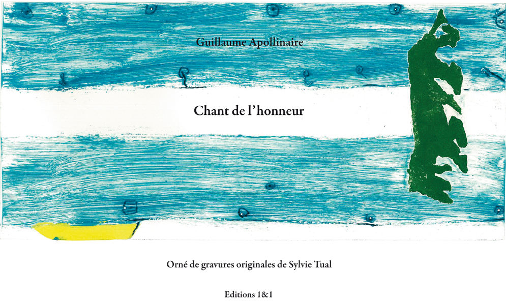 Couverture Chant de l'honneur de Guillaume Applonaire illustrée